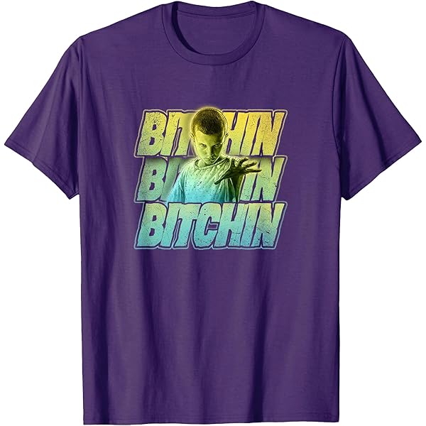 Amazon.com: Stranger Things 2 Eleven Bitchin' Panels T-Shirt