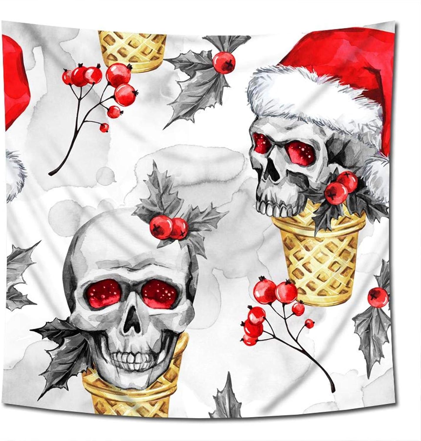 KTYRON del Estilo del cráneo de Halloween Inicio Tapiz Tapiz Tapiz