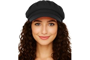 DURIO Newsboy Hats for Women Vintage Plaid Newsboy Cap Beret Paperboy Hat Fall Hats Spring Winter