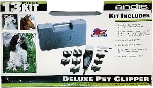 andis dog grooming kit