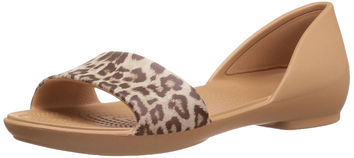 crocs lina graphic flat