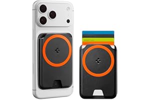 Spigen for MagSafe Wallet, Holds 2-5 Cards, MagFit Compatible with iPhone 17/16/15/14/13/12 Models, Pixel 10 Series, MagSafe-