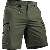 NORTHYARD Men's Cargo Hiking Shorts 9" Lightweight Quick-Dry Outdoor | Tactical,Work,Fishing,Sport,Camping,Casual,Travel,7 Multi-Pocket ,Breathable,4-Way Stretch, Elastic Waist,Water Repellent