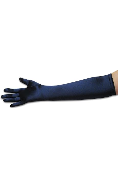 Long Satin Gloves Assorted Glove Colors 