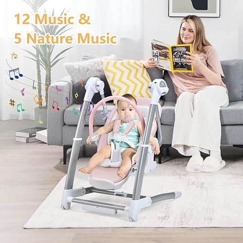 INFANS in Baby High Chair, Electric Baby Swing, Infant Dining