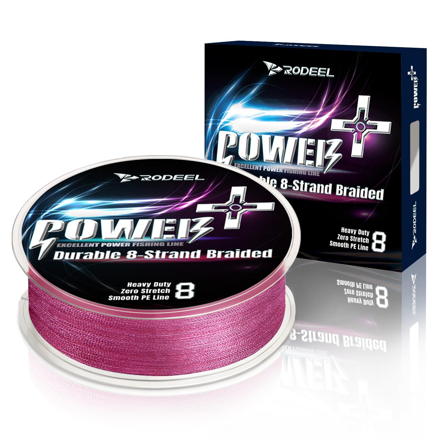 Rodeel 300M Extreme Braided Fishing Line(0.16mm-0.40mm) Ultra Strong 8 Strands PE Line(12LB-60LB)