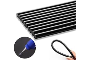 Apalie 10Pcs Black Paintless Dent Repair Glue Sticks,High Viscosity Hot Glue Sticks Paintless Dent Repair Tool for Car Repair Dent Remover Tool Set and Gluing Project