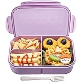 Bento Box,MISS BIG Bento Box for Kids,Ideal Leak Proof Lunch Box Kids,Mom’s Choice Kids Lunch Box, No BPAs and No Chemical Dy