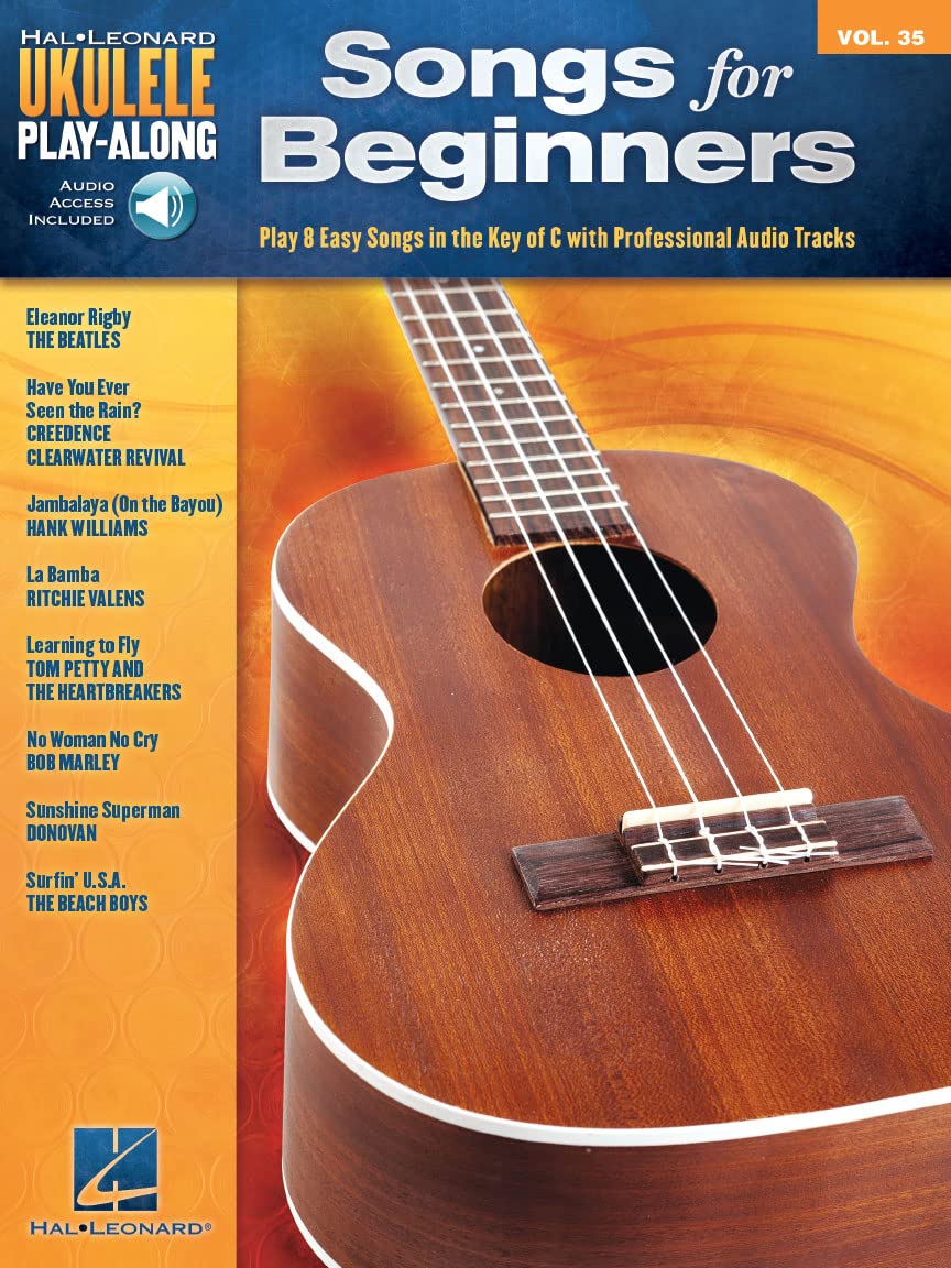 Ukulele Play-Along Volume 35: Songs For Beginners (Book/Online Audio) (Includes Online Access Code)