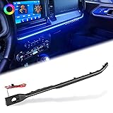 LED Neon Strip Light Center Console Dashboard Trim