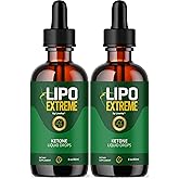 (2 Pack) LipoExtreme - Official LipoExtreme Drops Premium Liquid Advanced Formula Supplement Support Drop All Natural Ingredients Vitamin Droppers for Overall Health & Wellness, 2 Bottles for 2 Months