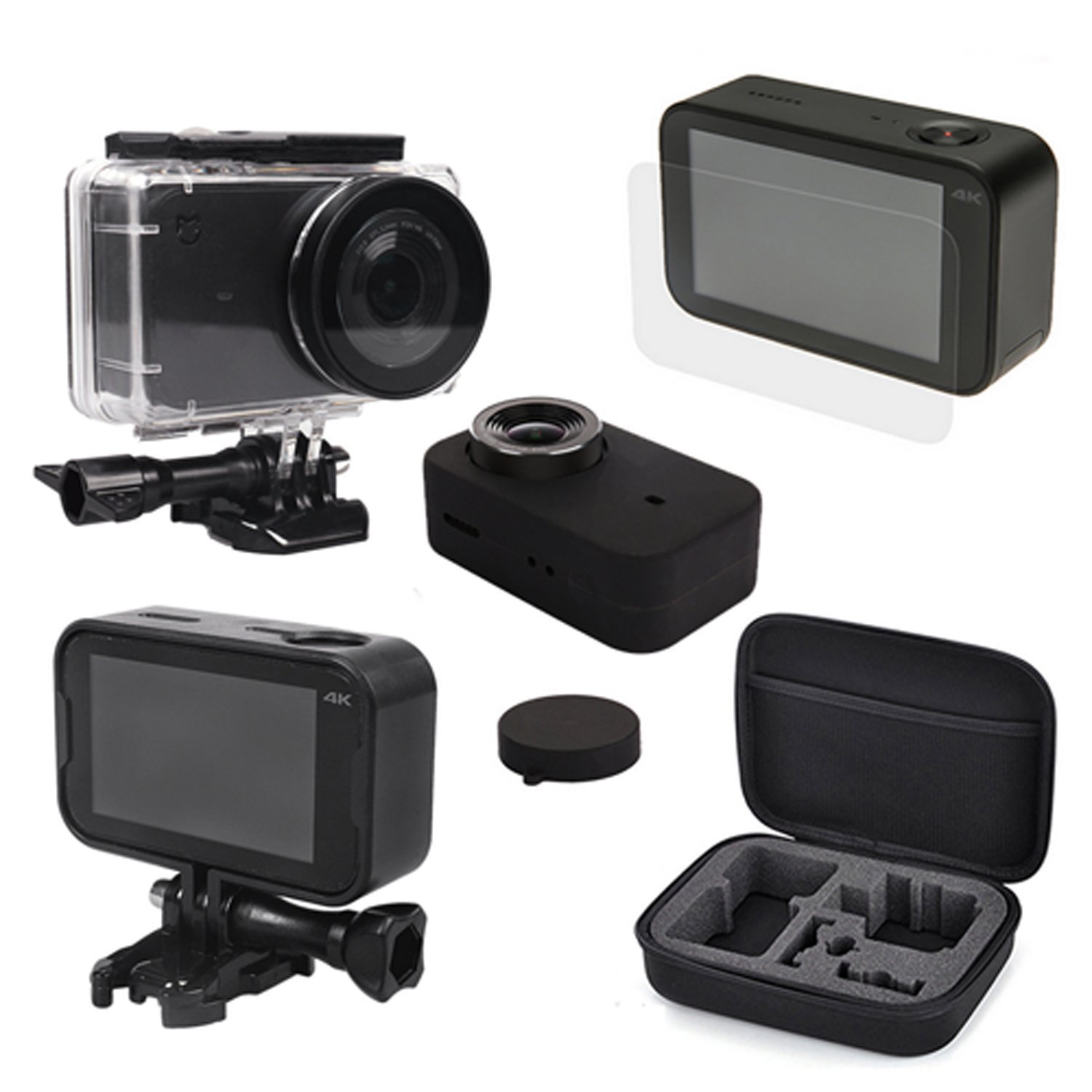 Mijia Accessories Kit For Xiaomi Mijia 4k Mini Action Amazon In Electronics