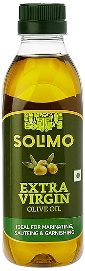 Amazon Brand-Solimo Extra Virgin Olive Oil, 500ml