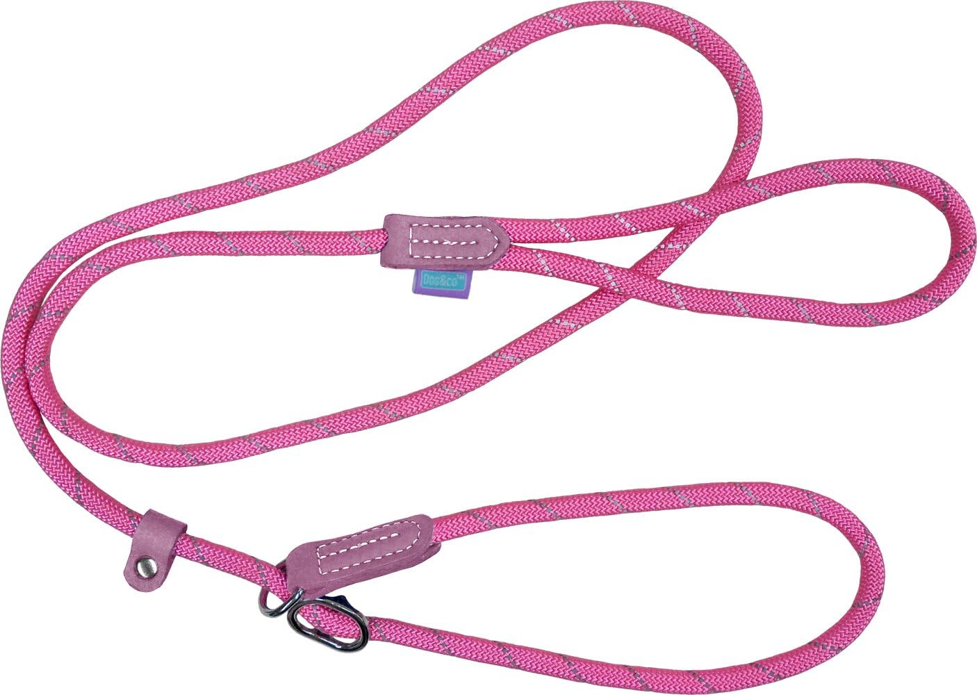 Co Mountain Rope Slip Lead, Pastel Pink 