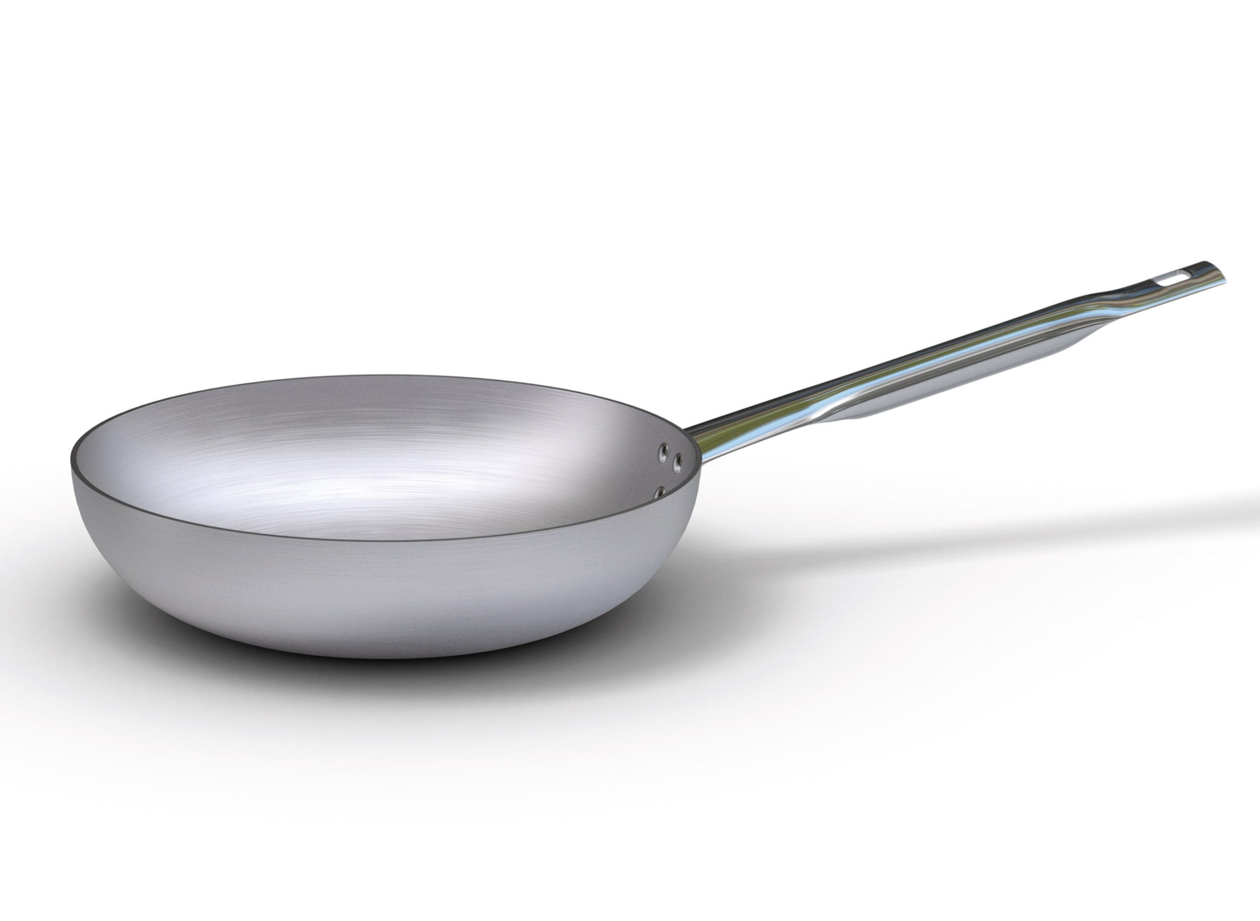 Ballarini 7002.45 Pan Flared Upper Crude Aluminium, 45 cm