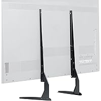 VIVO Universal Tabletop TV Stand for 22 to 65 inch LCD Flat Screens | VESA Mount with Hardware Included