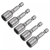 uxcell Quick-Change Nut Driver Bit, 1/4" Hex Shank