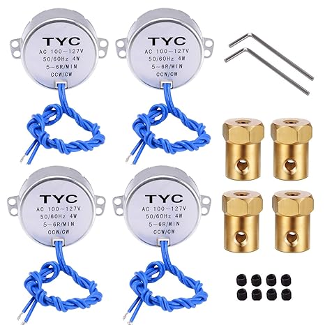 Amazon.com: 4 piezas de motor de sincronización de motor de ...