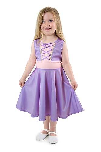 Little Adventures Rapunzel Princess Twirl Dress (Medium Size - Main Image