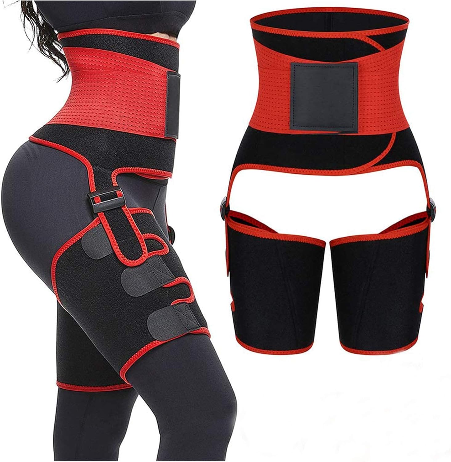 high waist compression thigh trimmer