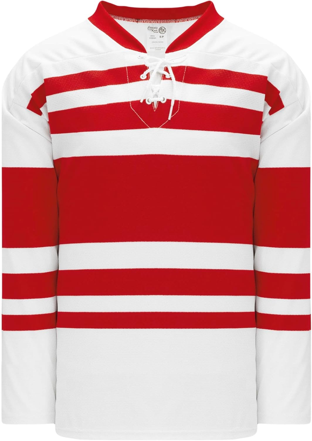blank hockey jersey with laces