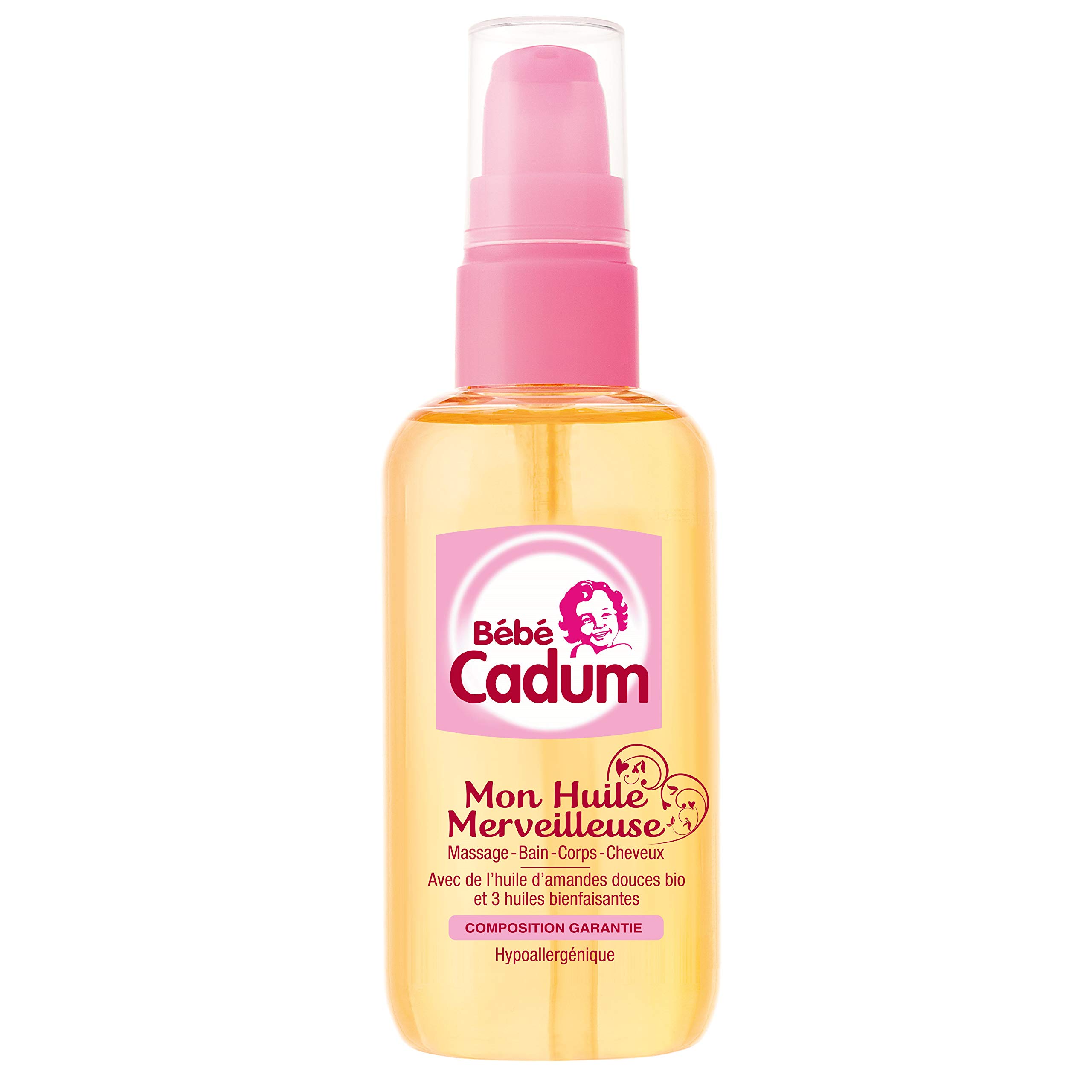 BEBE CADUM - Huile Corporelle - Mon huile merveilleuse - 1 x 100ml