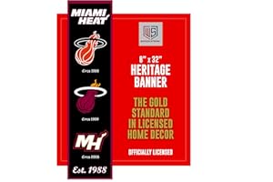 Winning Streak NBA Miami Heat Heritage Banner
