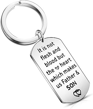 father son keychain