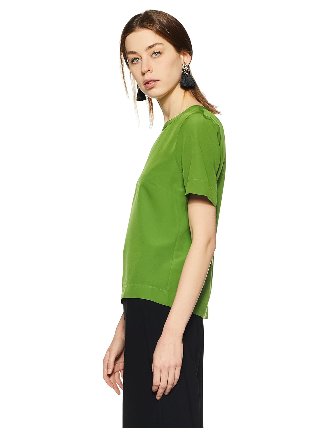 marks & spencer women's solid t-shirt