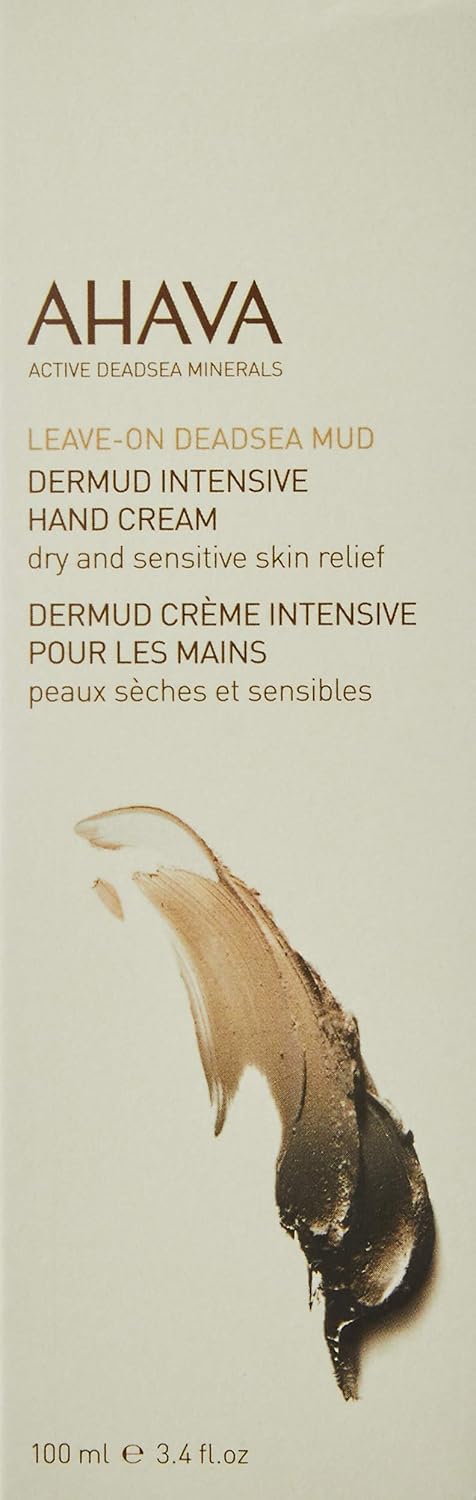AHAVA Dermud Intensive Hand Cream, 3.4 Fl Oz: AHAVA: Premium Beauty