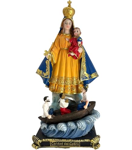 Amazon.com: Caridad Del Cobre Statue Virgen Caridad Del Cobre Our