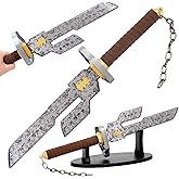Bowen Toji Fushiguro Inverted Spear of Heaven 1:1 Replica - 21" Stainless Steel JJK Toji Sword Cosplay Weapon Anime Prop Collection Gift