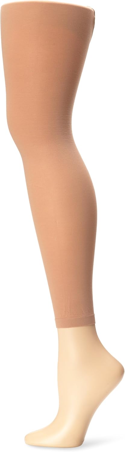 Capezio Women's Hold & Stretch Footless Tight at  Women’s Clothing store: Black Footless Tights Capezio