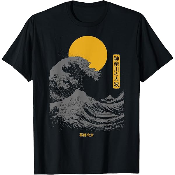 Amazon.com: Japan Pop Art Aesthetic Hokusai Great Wave Off