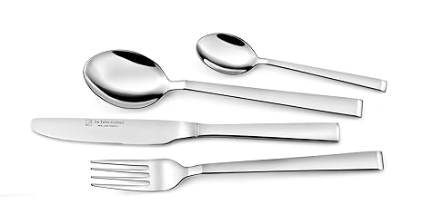 La Table d Albert 839000 Oboe – Cubertería, 24 piezas, acero inoxidable