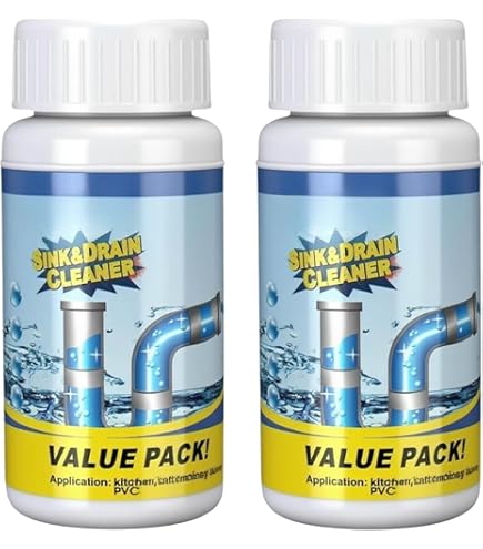 1·3x Fast Drain Remover Hot Sink Pipe Dredge Bomb Toilet Quick FoamingCleaner, E - Foto 4
