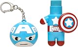 Lip Smacker Marvel Captain America Red White & Blueberry Lip Balm view 2