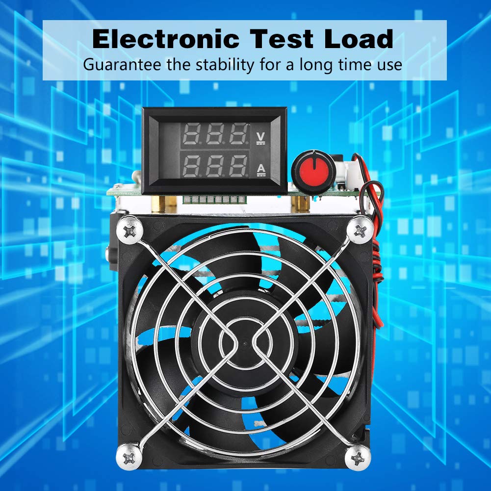Oumefar Electronic Load Module 12V 250W 0-20A Load Battery Tester ...