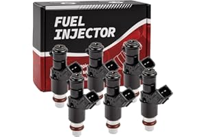PYHAUTO Fuel Injector Compatible with ILX MDX TL Accord Odyssey Pilot Ridgeline Vue 6 Pcs Replace FJ485 8001492N