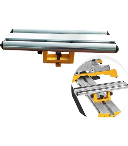 Support Matériau Réglable DW7232 - Extension Pour Scie à Onglet DeWalt 9,5 à 15,2 Cm - Compatible DW723 DWX723 DWX724