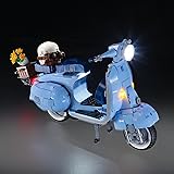 Mililier LED Light Kit for Lego 10298 Vespa 125
