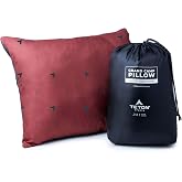 TETON Sports Camp Pillow; Great for Travel, Camping and Backpacking; Washable, Black