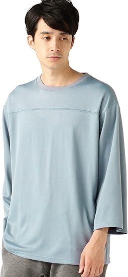 Amazon ビーミング ライフストア By ビームス Tシャツ B Ming By Beams メッシュ 7分袖 フットボール Tシャツ メンズ Tシャツ カットソー 通販