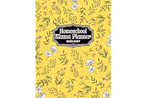 Homeschool Mama Planner 2026-2027: Weekly & Monthly Lesson Planning and Grade Book for Teaching Multiple Kids - Academic Scho