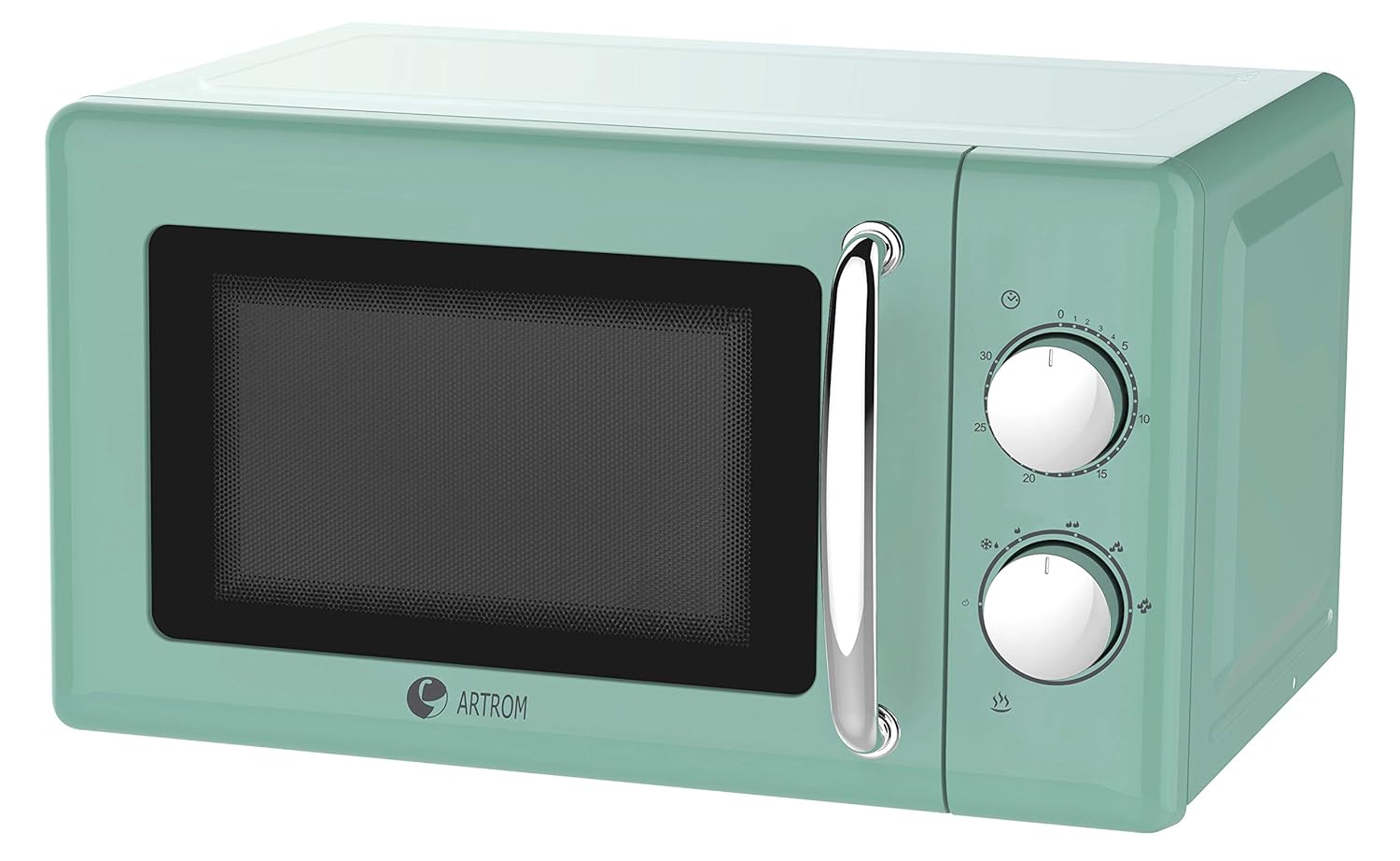 Microondas vintage básico colores pastel (Rojo): Amazon.es ...