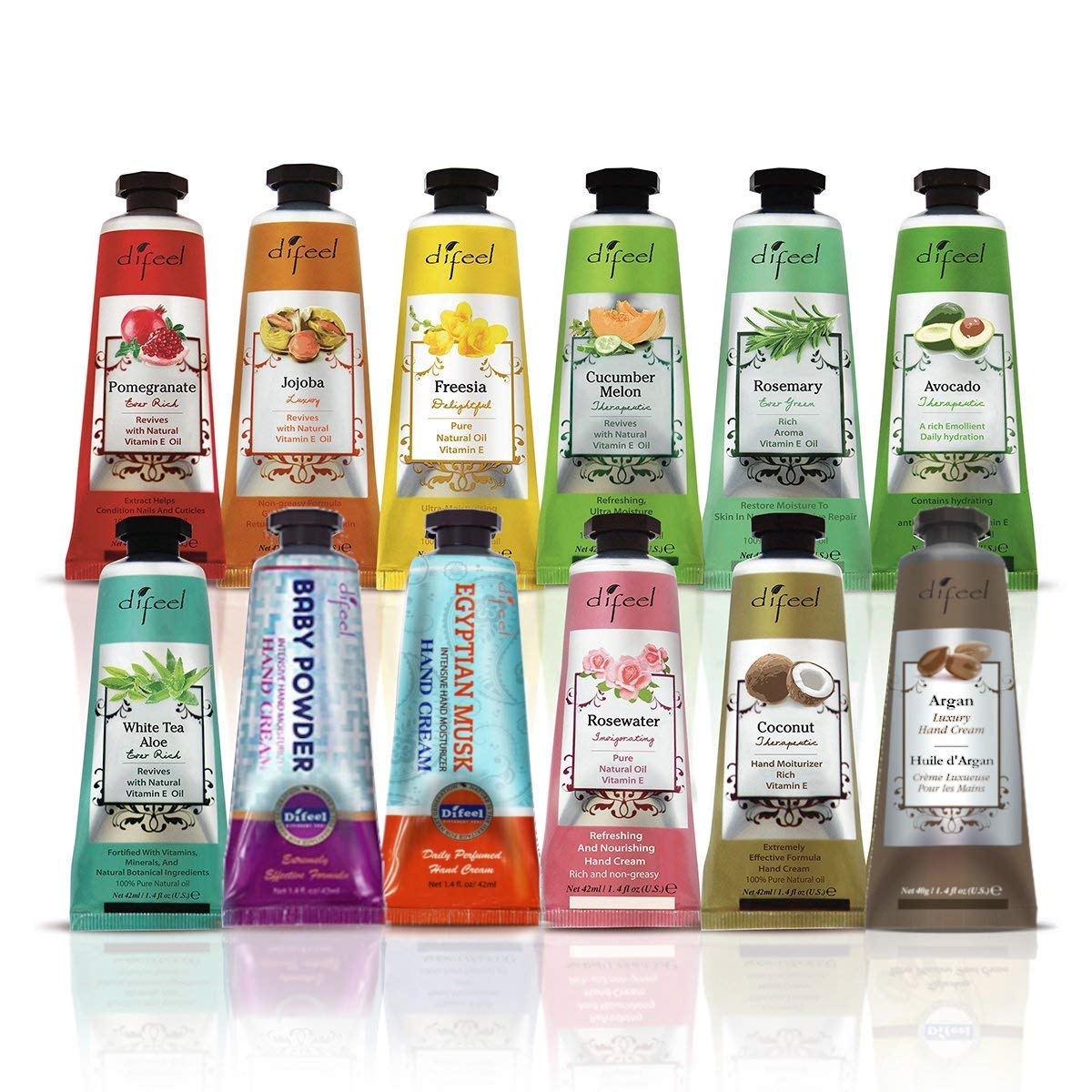 Luxury Hand Creams 6and6 Piece Collection - Luxury Hand Cream Collection 1.4oz each (Pack of 12)