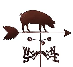 SWEN Products Pig HOG Piggy Weathervane