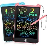 EooCoo Kids LCD Writing Tablet, Stocking Stuffers for Toddler, Travel Toys | Mess Free Coloring Books, 8.5 Inch Drawing Pad f