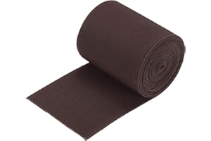 MECCANIXITY Twill Wide Elastic Band Double-Side (70mm) 2.8 Inch Flat 2 Yard Woven Elastic Band Knit Elastic Spool Heavy Stret