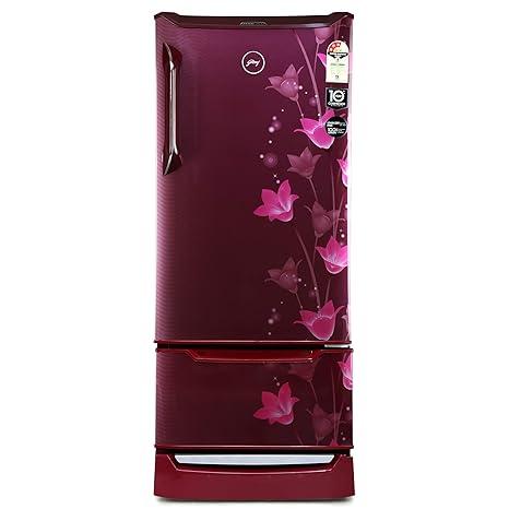 Godrej 225 L 3 Star ( 2019 ) Direct-Cool Single Door Refrigerator (RD EDUO 240 TDF 3.2 MGC WIN, Magic Wine)
